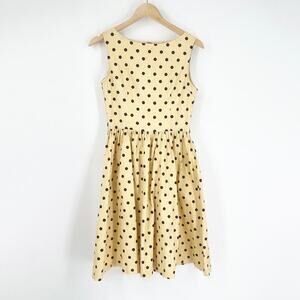 Lindy Bop Retro Polka Dot Dress Size Small